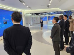 Visite de travail avec des partenaires leaders mondiaux dans le domaine de l'Intelligence Artificielle (IA)